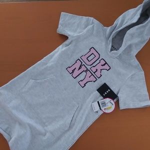 DKNY Girls Hoodie Dress